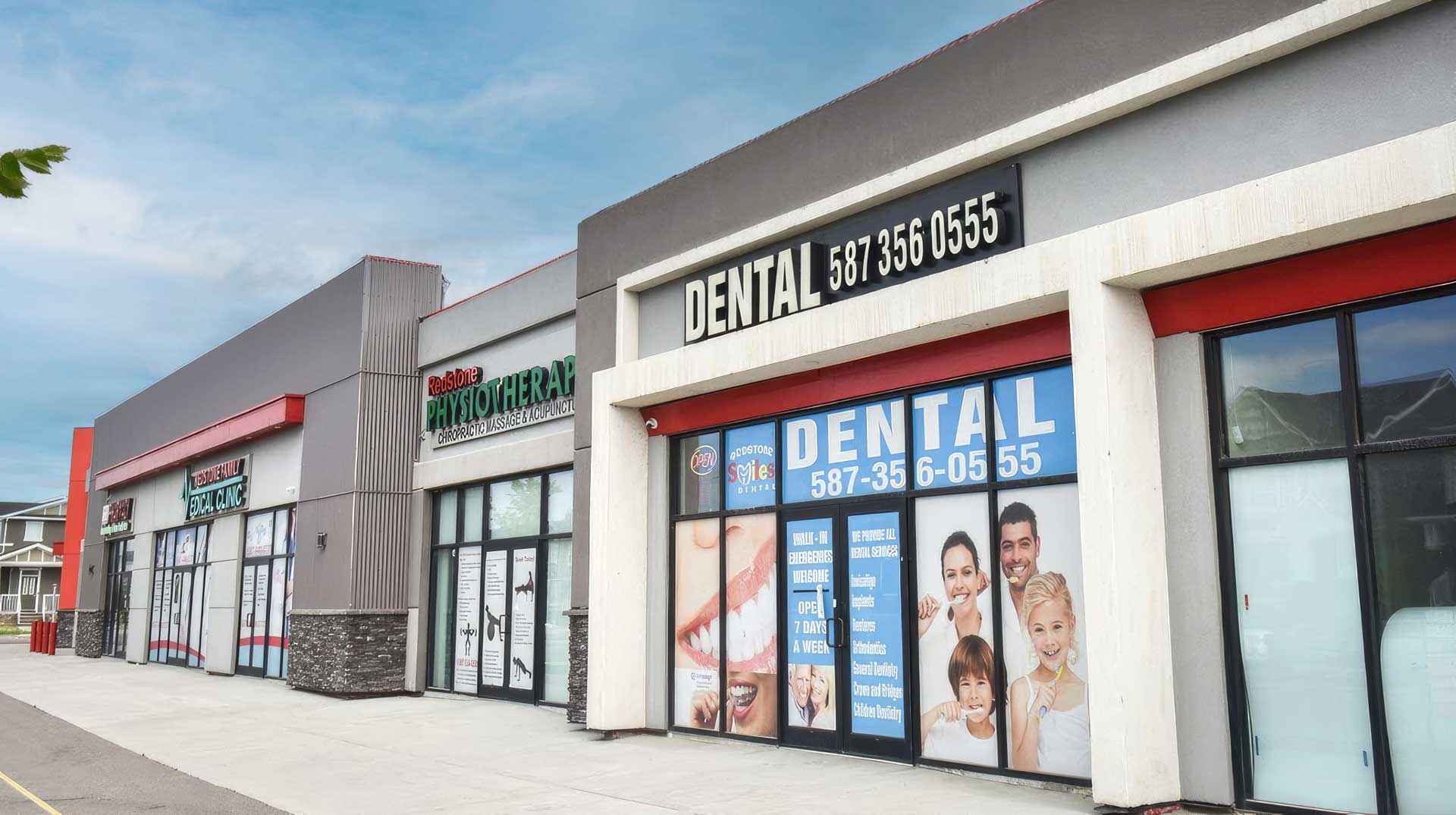 Building Exterior | Redstone Smiles Dental | General and Family Dentist | NE Calgary Dentist